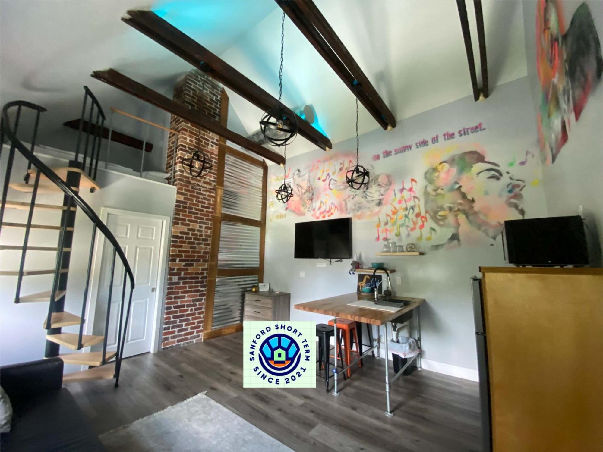 The Jazz Loft Appartement Sanford Buitenkant foto