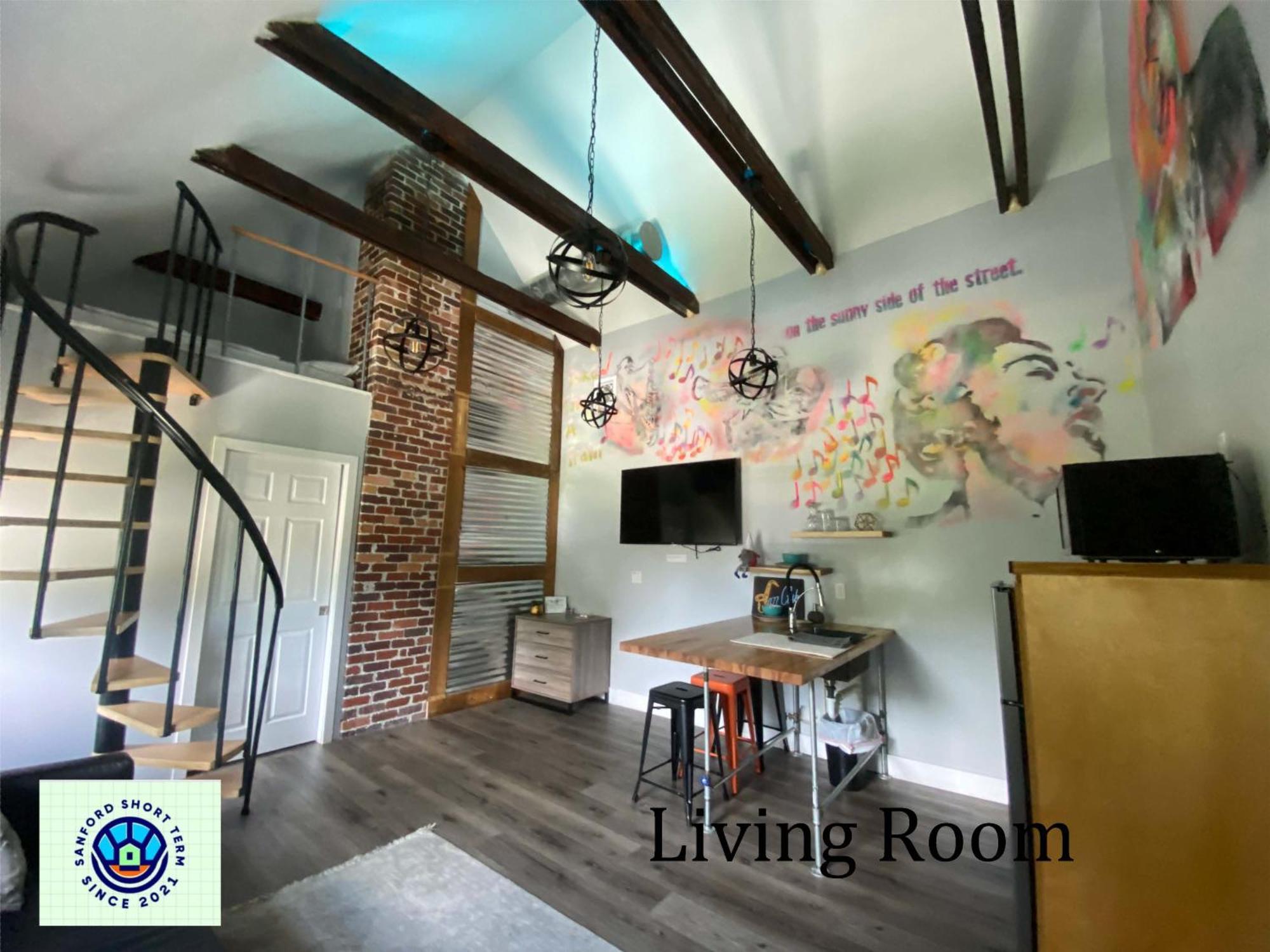 The Jazz Loft Appartement Sanford Buitenkant foto